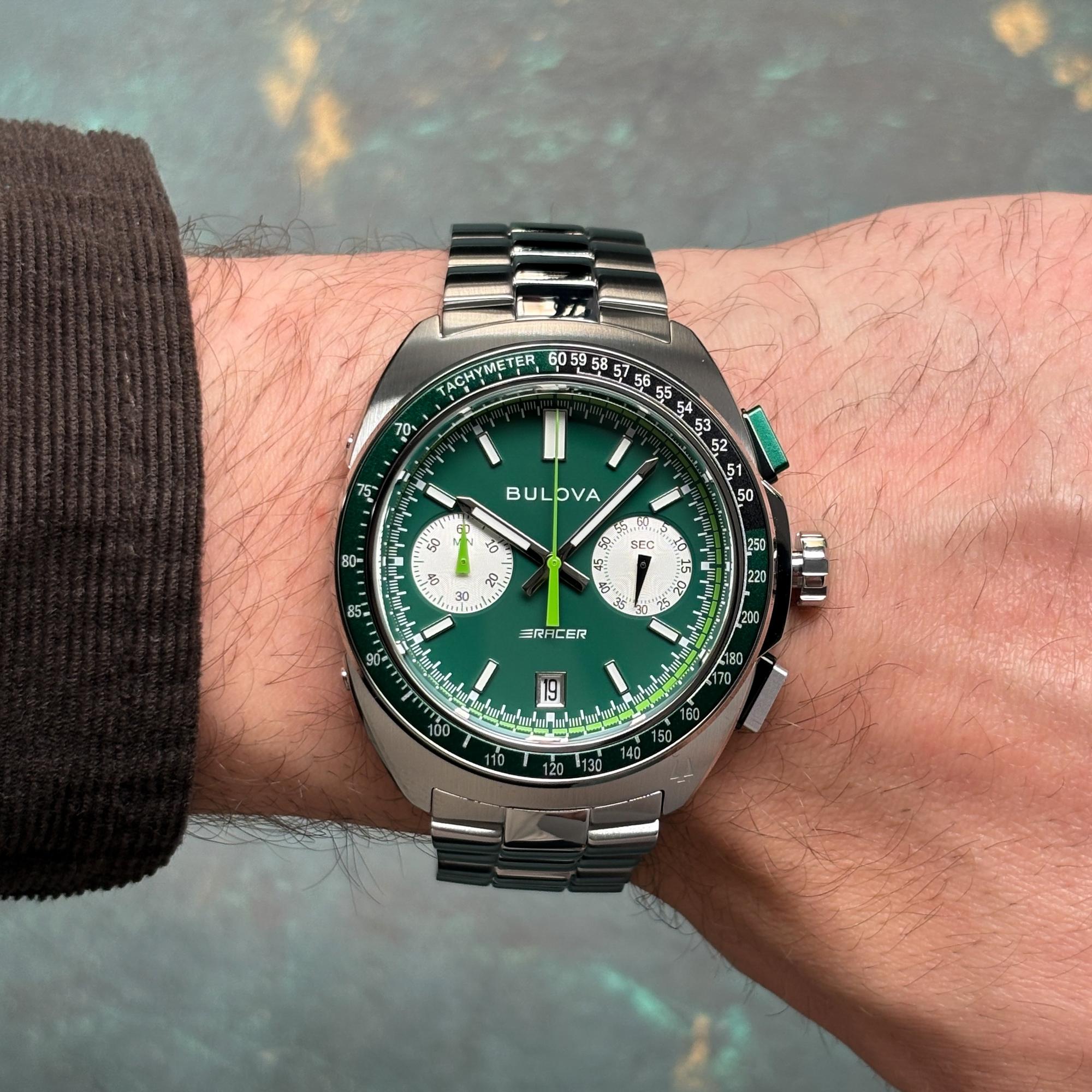 Bulova 98B468 zegarek Męskie z chronograf - miniatura 12