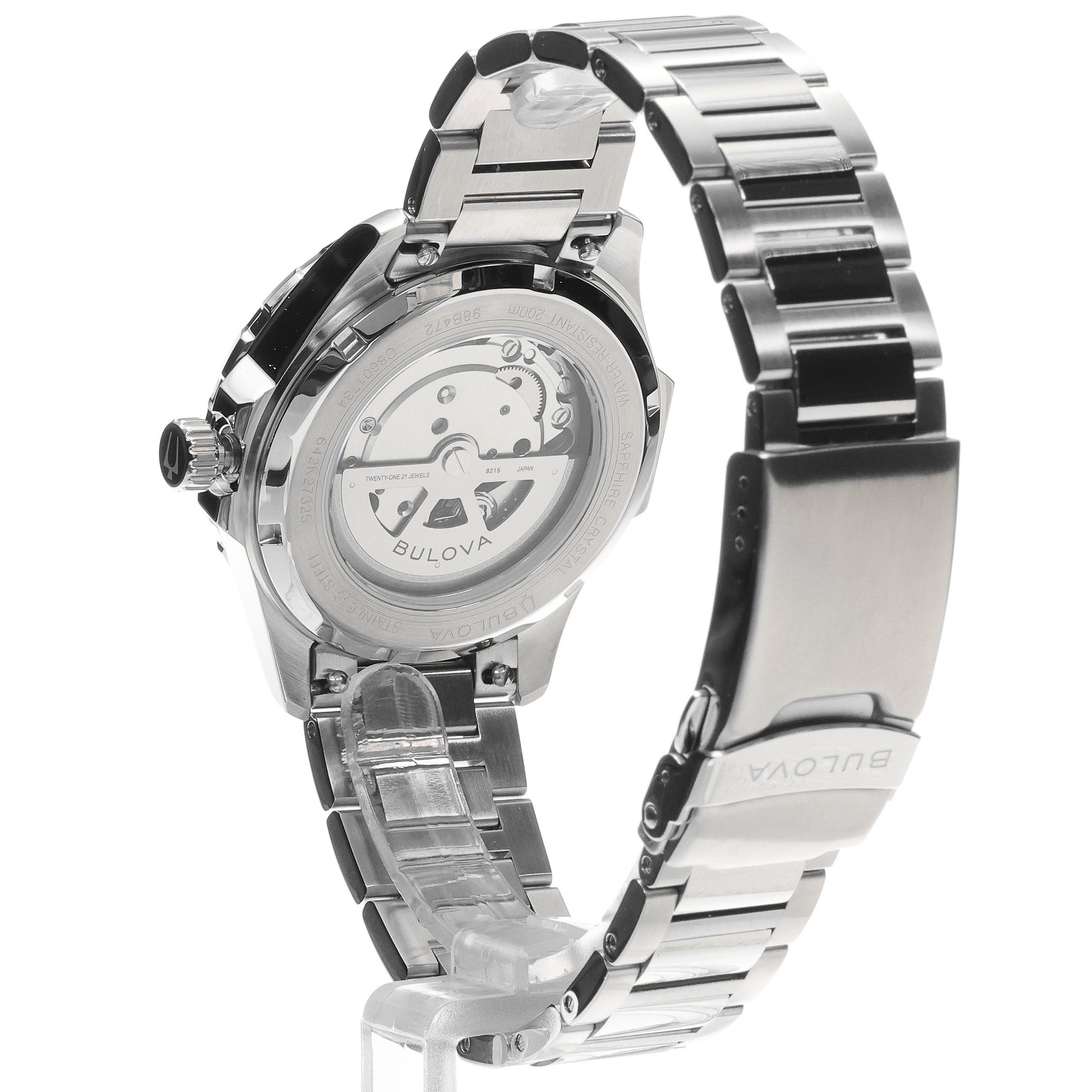 Bulova 98B472 Marine Star Marine Star zegarek męski sportowy szafirowe - miniatura 4