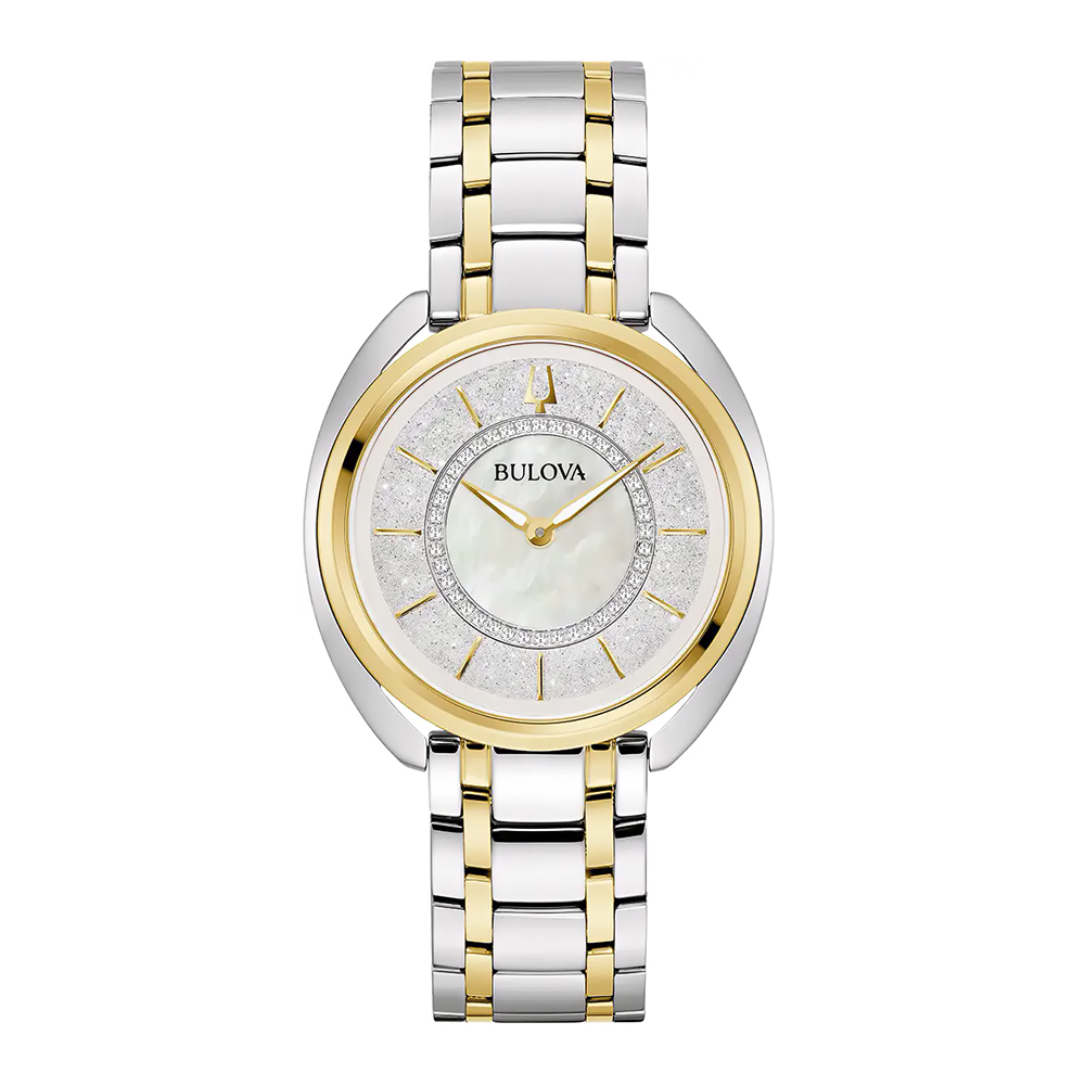 Bulova 98X134 zegarek srebrny elegancki Classic bransoleta - miniatura 2