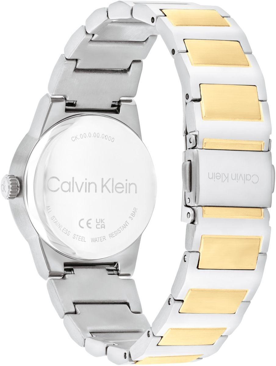 Calvin Klein 25100113 zegarek srebrny klasyczny Classic bransoleta
