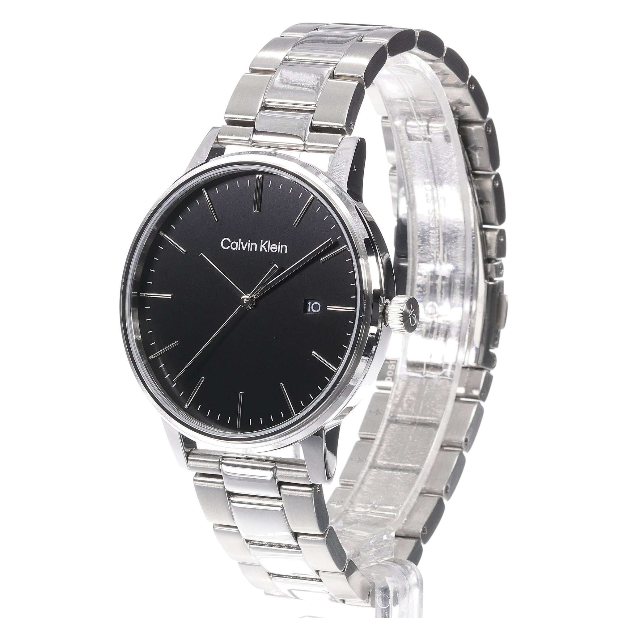 Calvin Klein 25200053 zegarek srebrny fashion-modowy Calvin Klein bransoleta