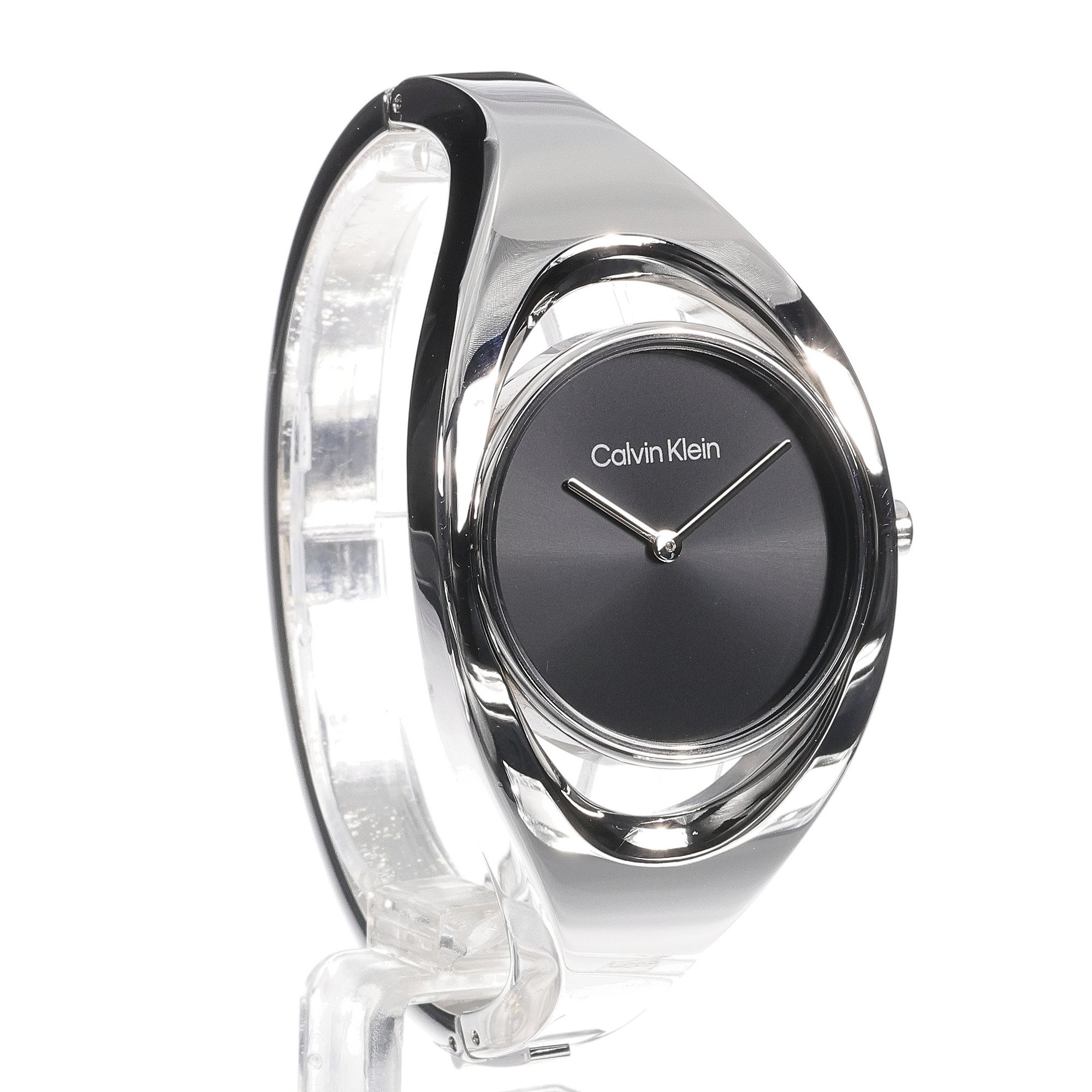 Calvin Klein 25200423 zegarek srebrny fashion-modowy Calvin Klein bransoleta - miniatura 5