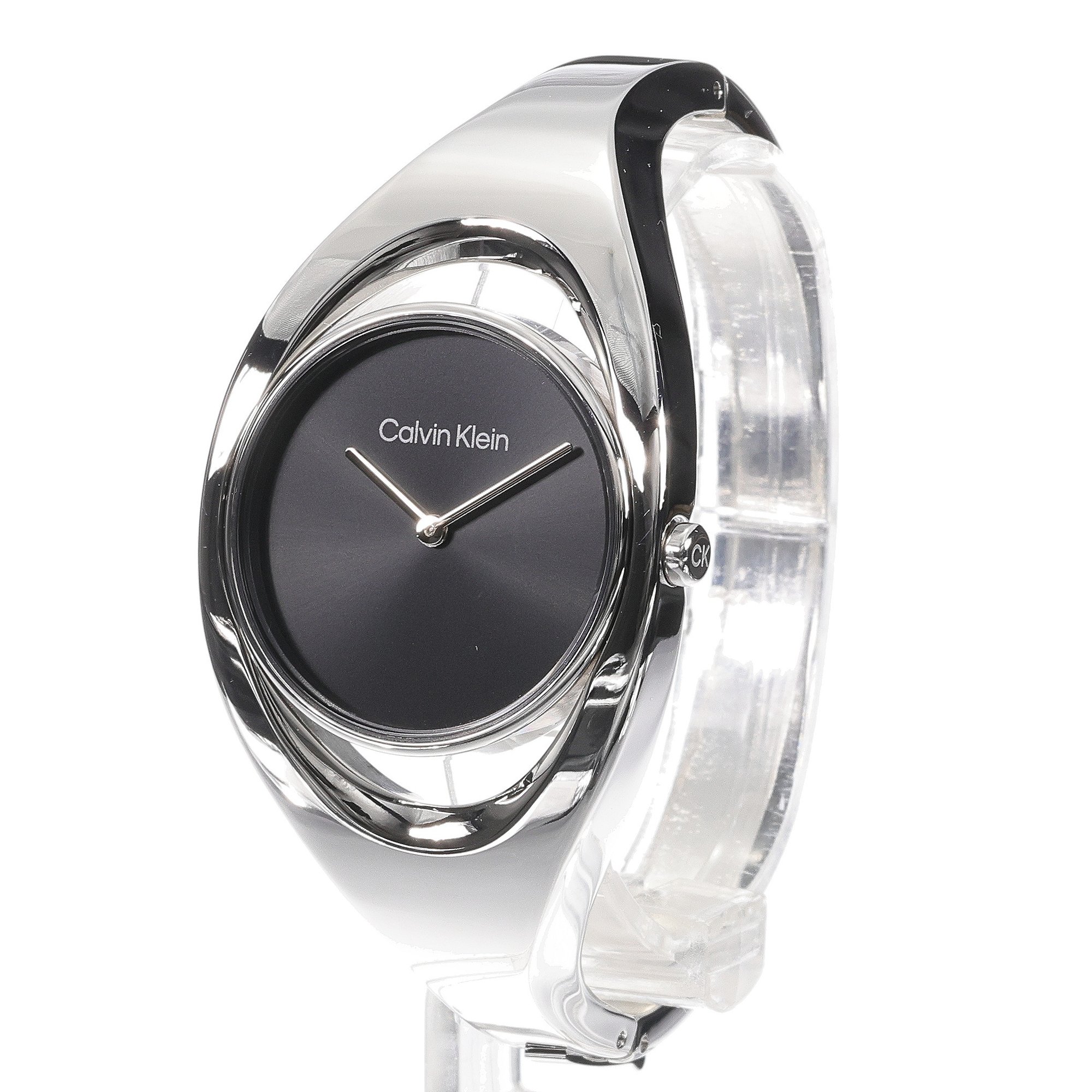 Calvin Klein 25200423 zegarek srebrny fashion-modowy Calvin Klein bransoleta - miniatura 6