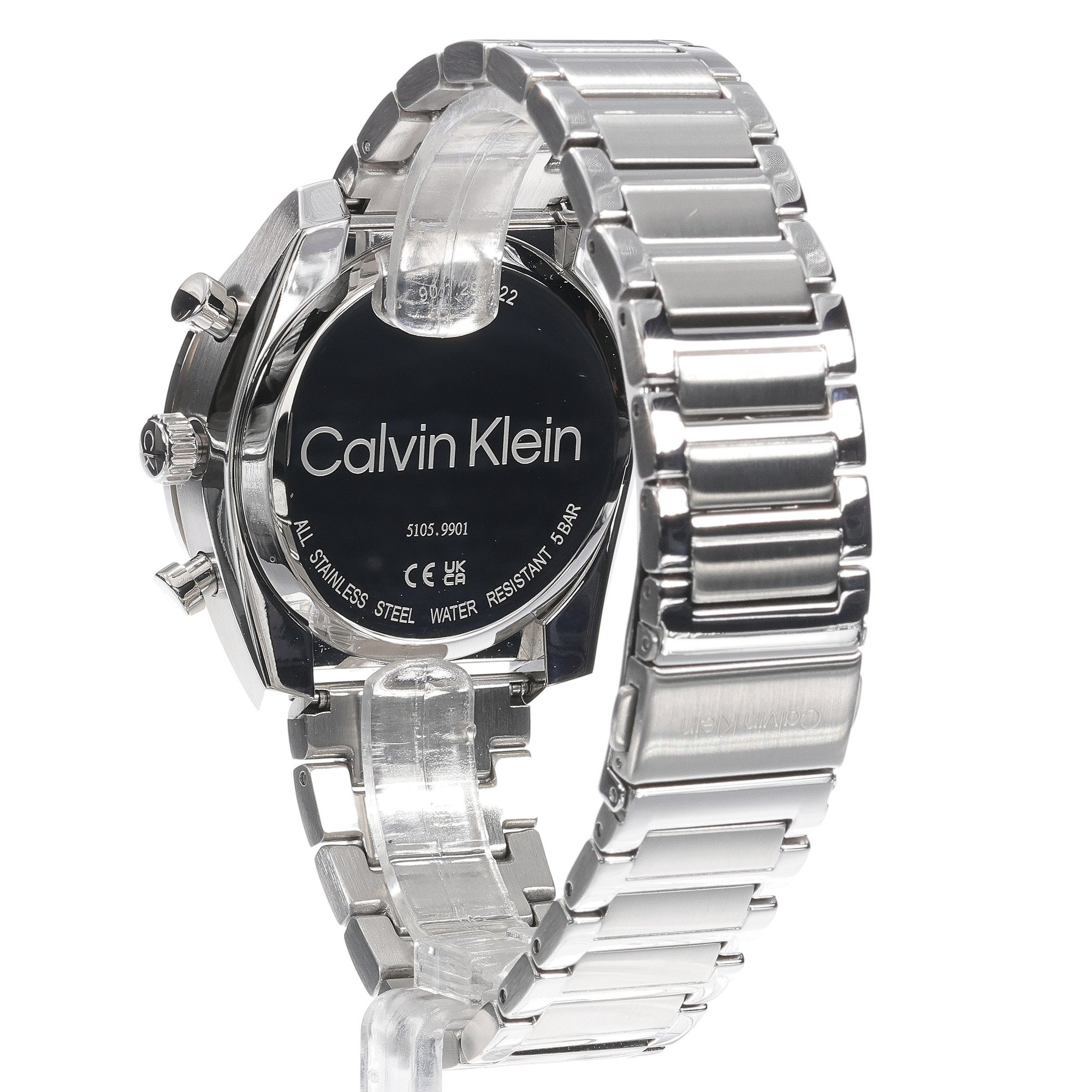 Calvin Klein 25200464 zegarek srebrny fashion-modowy Calvin Klein bransoleta