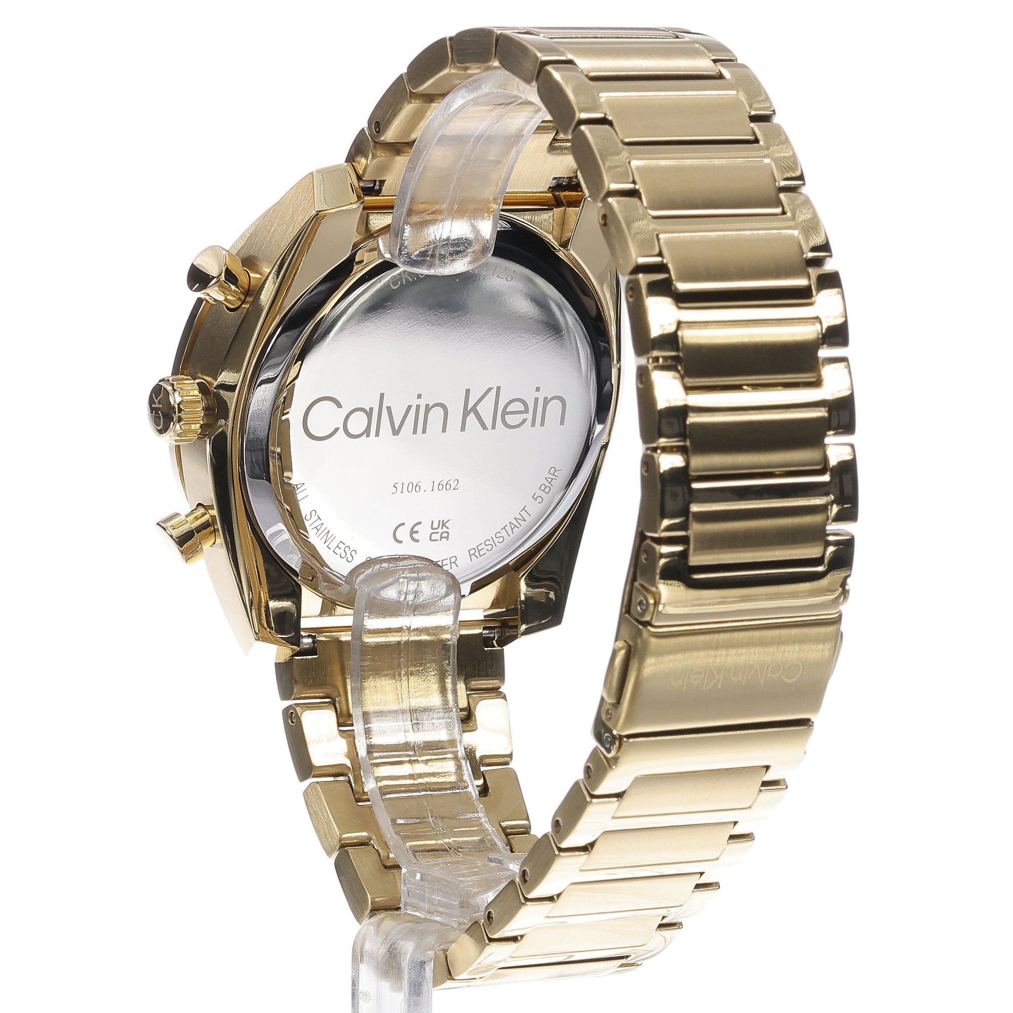 Calvin Klein 25200465 zegarek czarny fashion-modowy Calvin Klein bransoleta