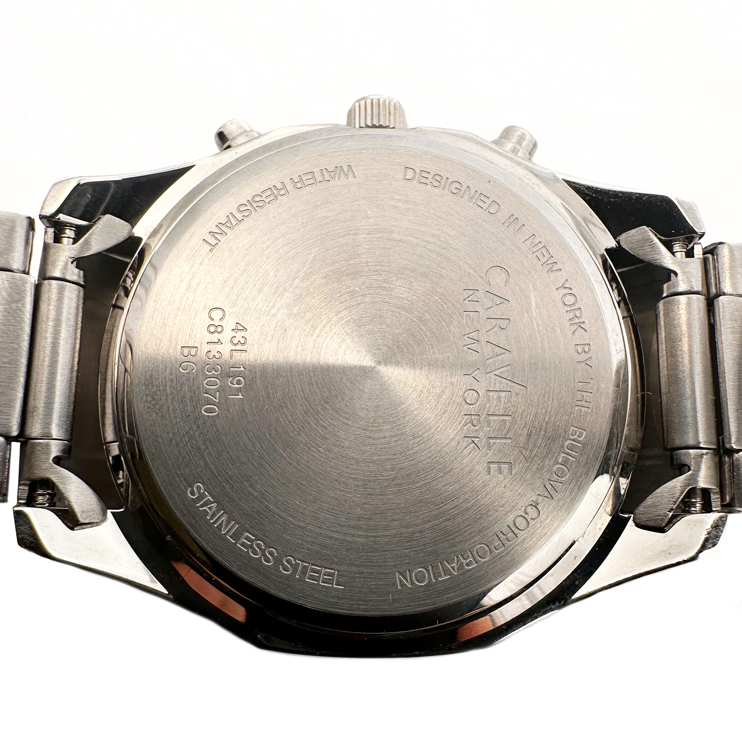 Caravelle 43L191-POWYSTAWOWY zegarek srebrny fashion-modowy Bransoleta bransoleta