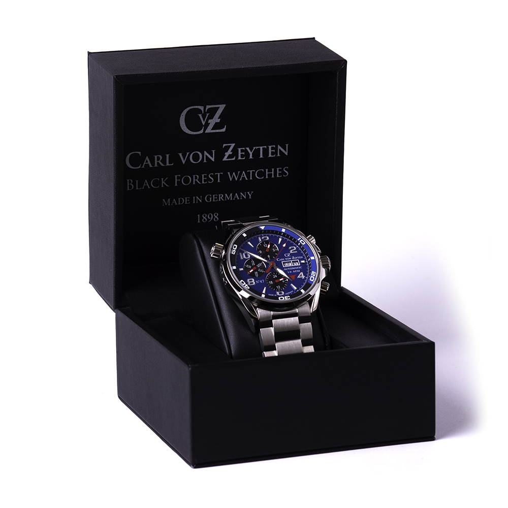 Carl von Zeyten CVZ0047BLMB zegarek męski NO. 47 - miniatura 8