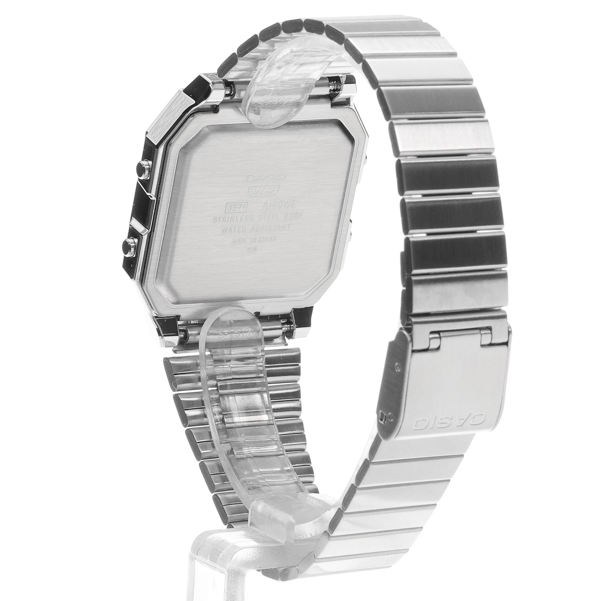 Casio A130WE-1AEF zegarek męski retro Retro bransoleta - miniatura 4
