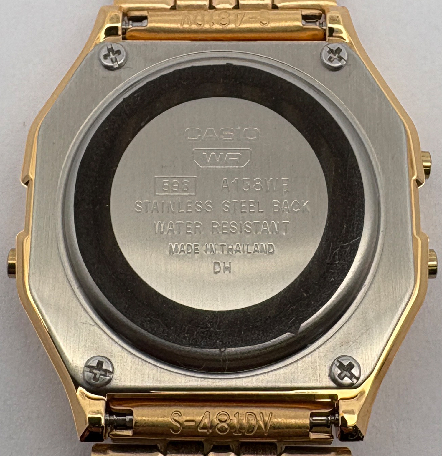 Casio A158WETG-9AEF-POWYSTAWOWY zegarek męski VINTAGE Maxi - miniatura 2