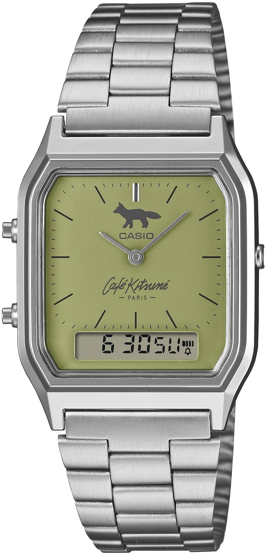 Casio Vintage Edgy Maxi x Café Kitsuné AQ-230ECK-3AER