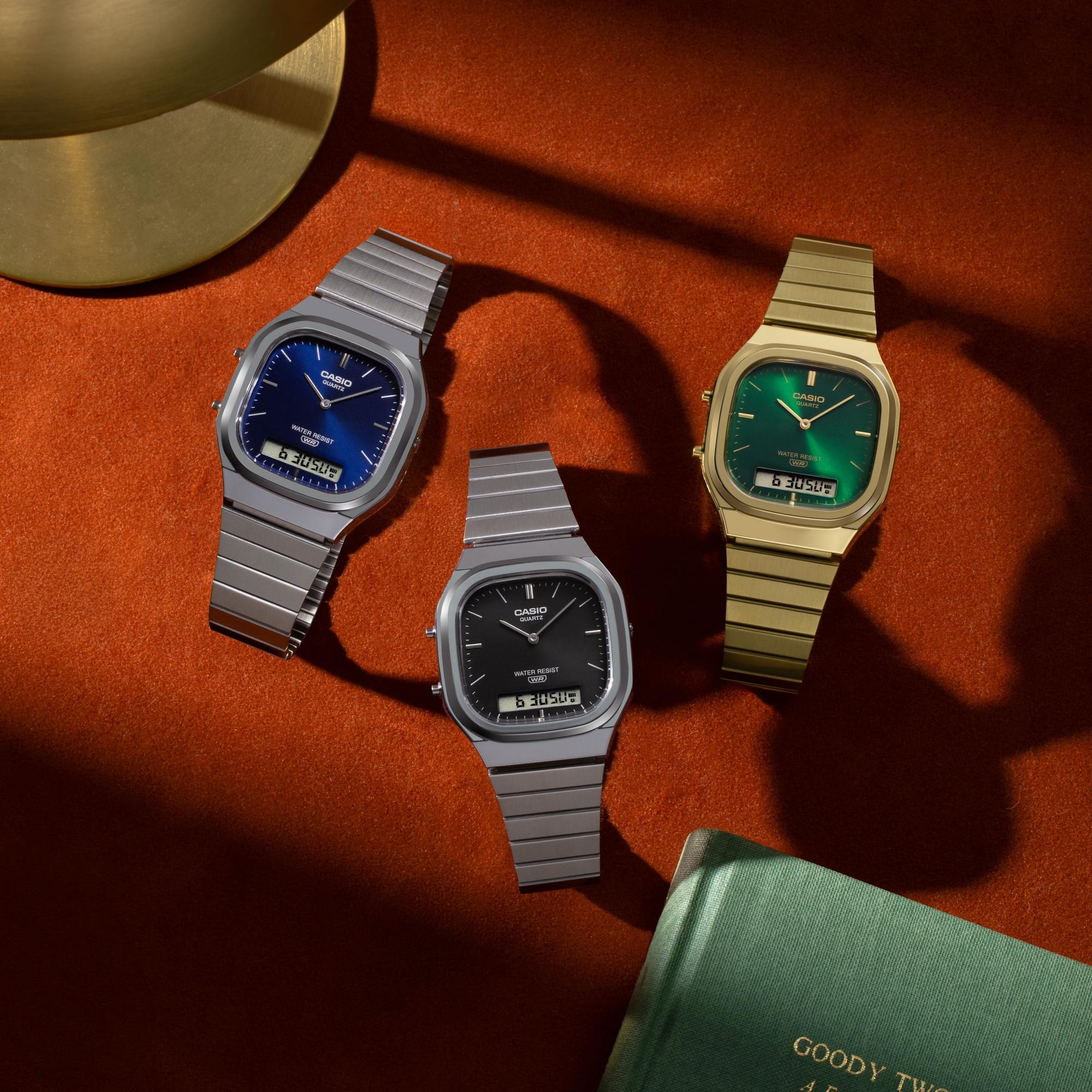 Casio AQ-240E-2A2EF zegarek - miniatura 3