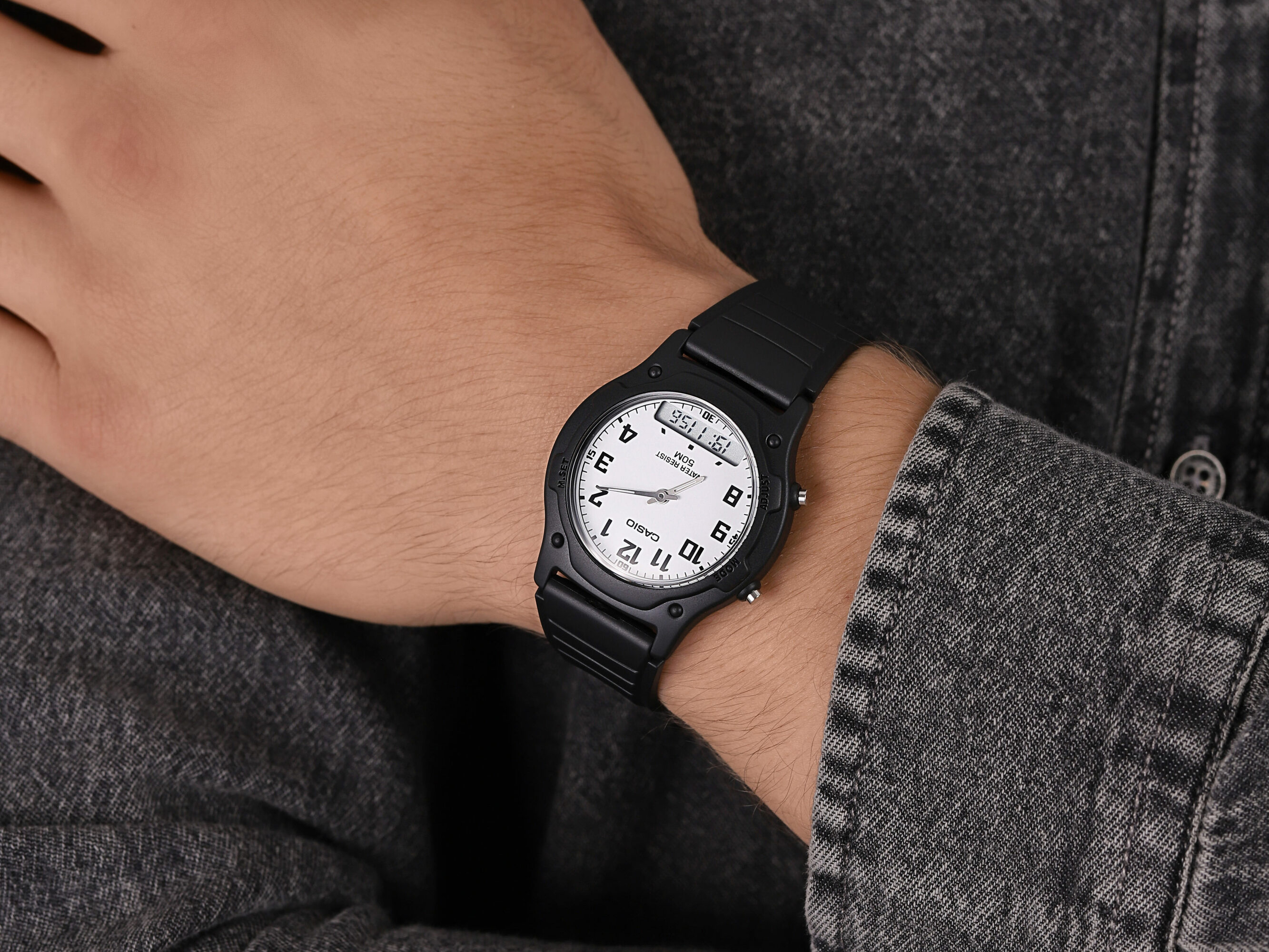 Casio AW-49H-7BV zegarek dla dzieci Analogowo - cyfrowe
