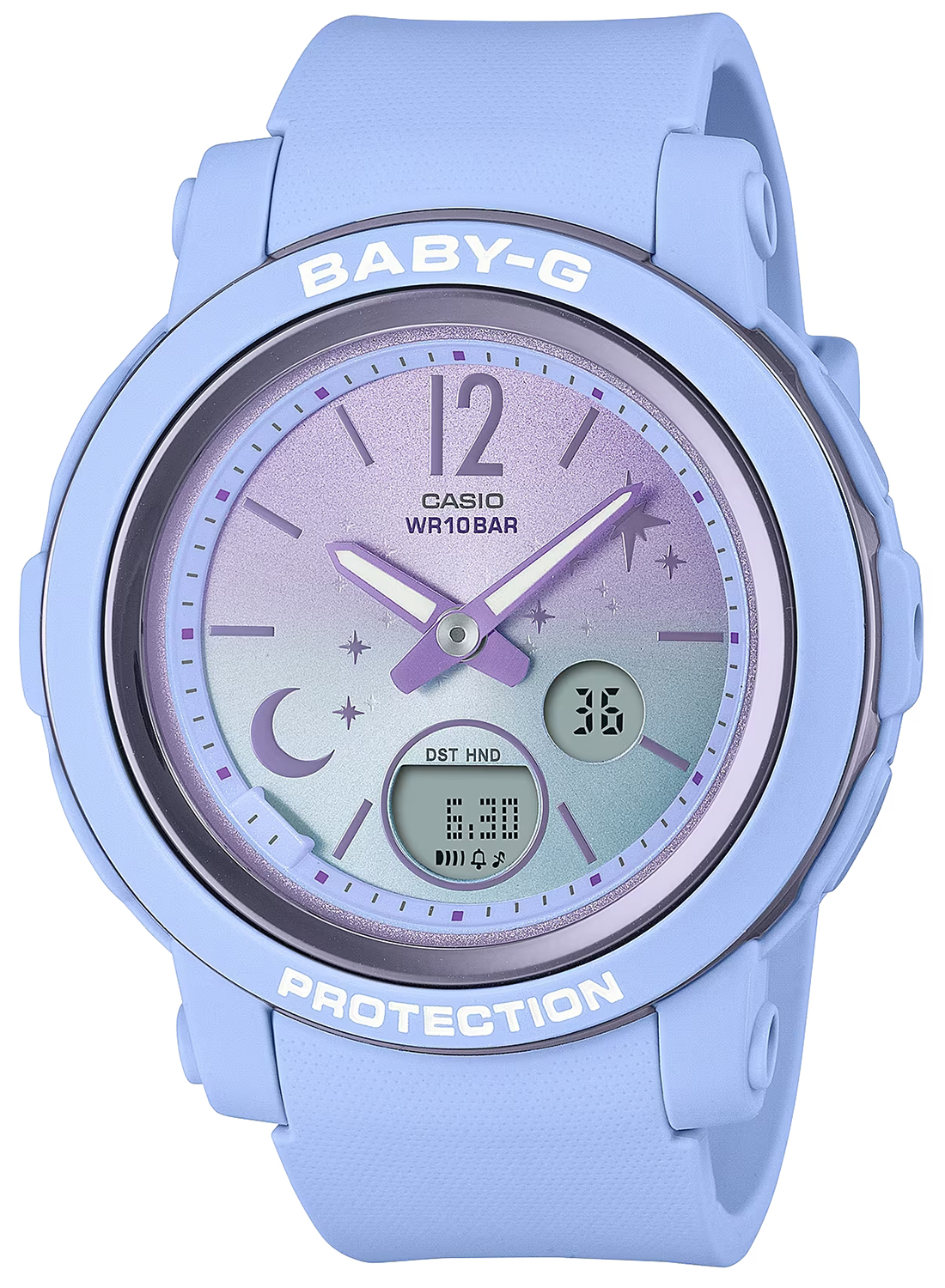 Baby-G Shining Moon and Twinkling Stars BGA-290DS-2AER