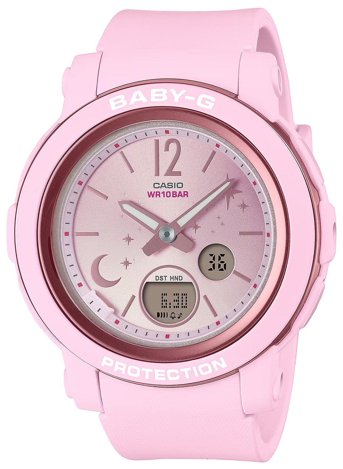 Baby-G Shining Moon and Twinkling Stars BGA-290DS-4AER