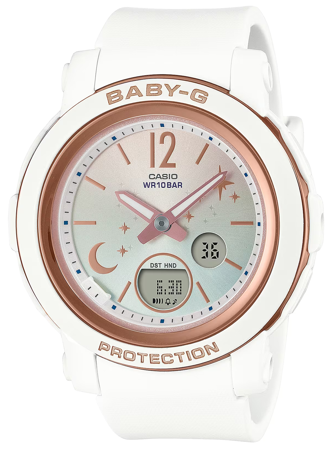 Baby-G Shining Moon and Twinkling Stars BGA-290DS-7AER