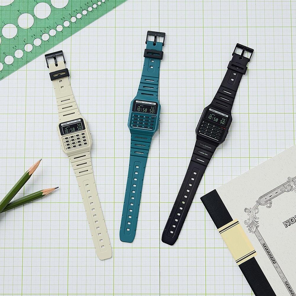 Casio CA-53WB-8BEF zegarek męski retro Retro pasek