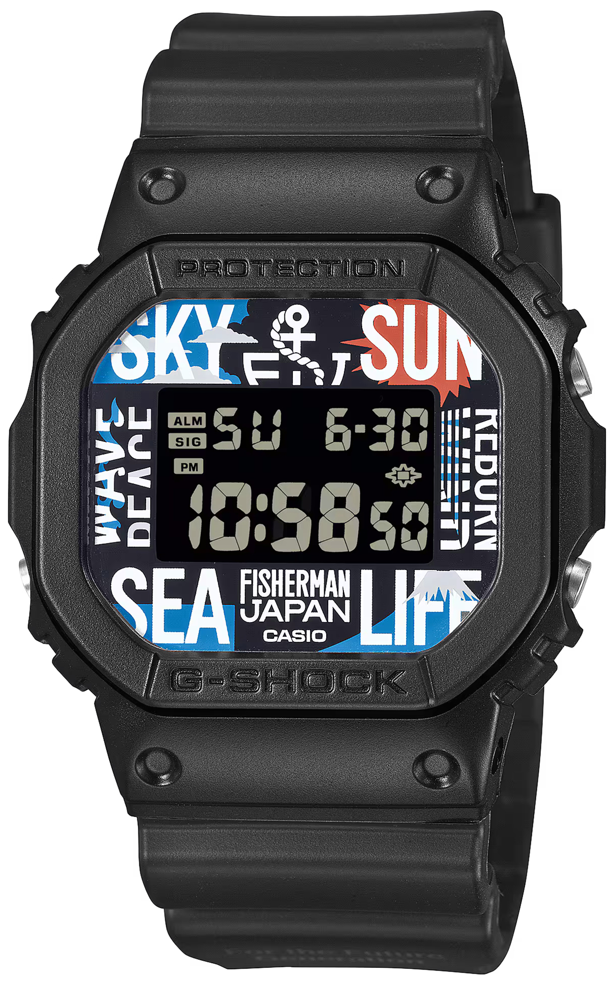 G-SHOCK G-SHOCK x REBORN ART FESTIVAL x FISHERMAN JAPAN DW-5600RF24-1ER