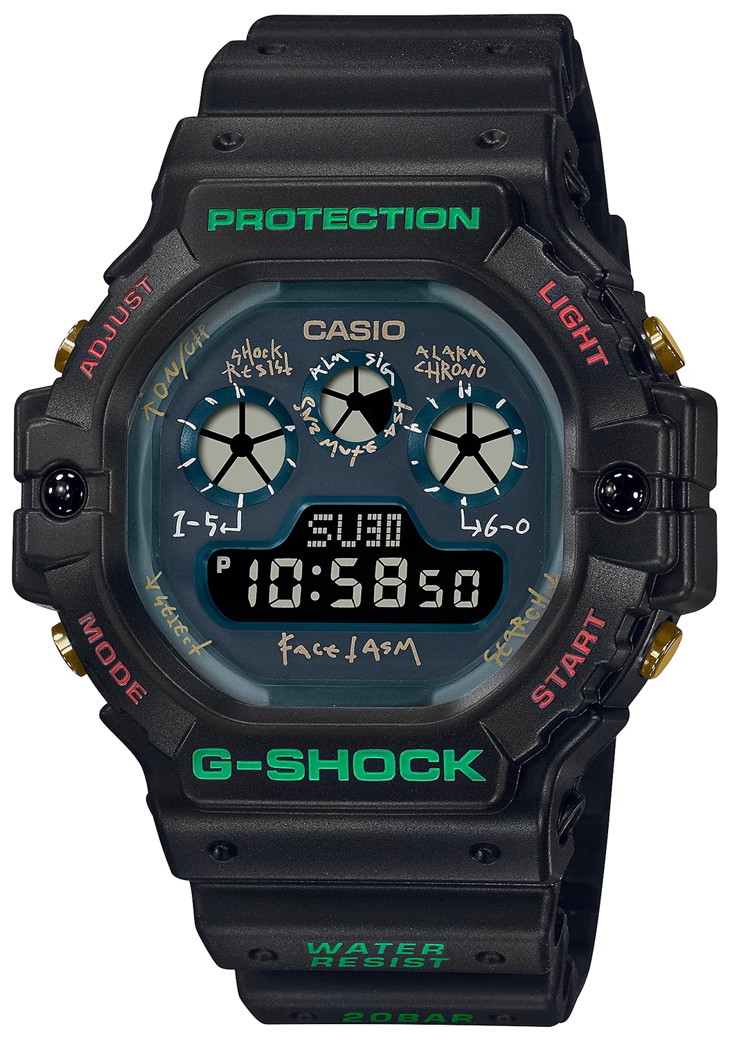 G-SHOCK G-SHOCK x FACETASM DW-5900FA-1ER