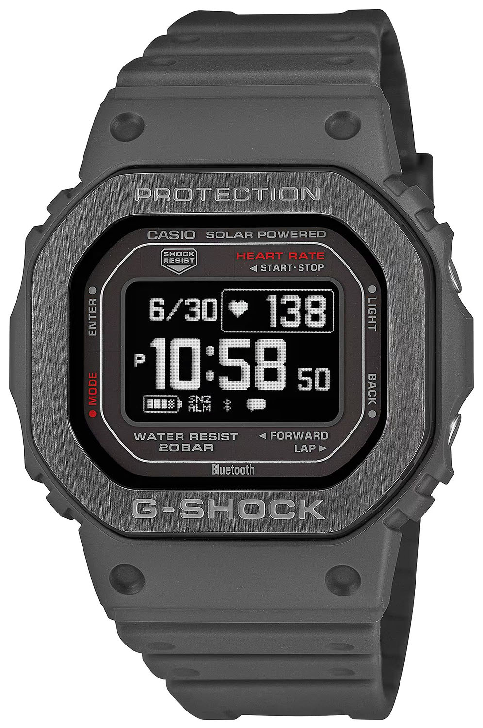 G-SHOCK G-SQUAD MOVE SQUARE BLUETOOTH DW-H5600MB-8ER