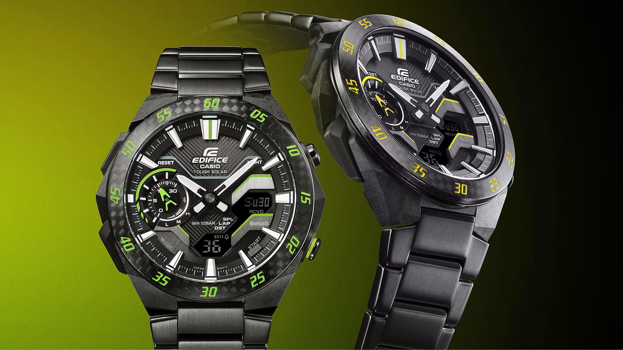 Casio ECB-2200RC-1A3EF zegarek - miniatura 4