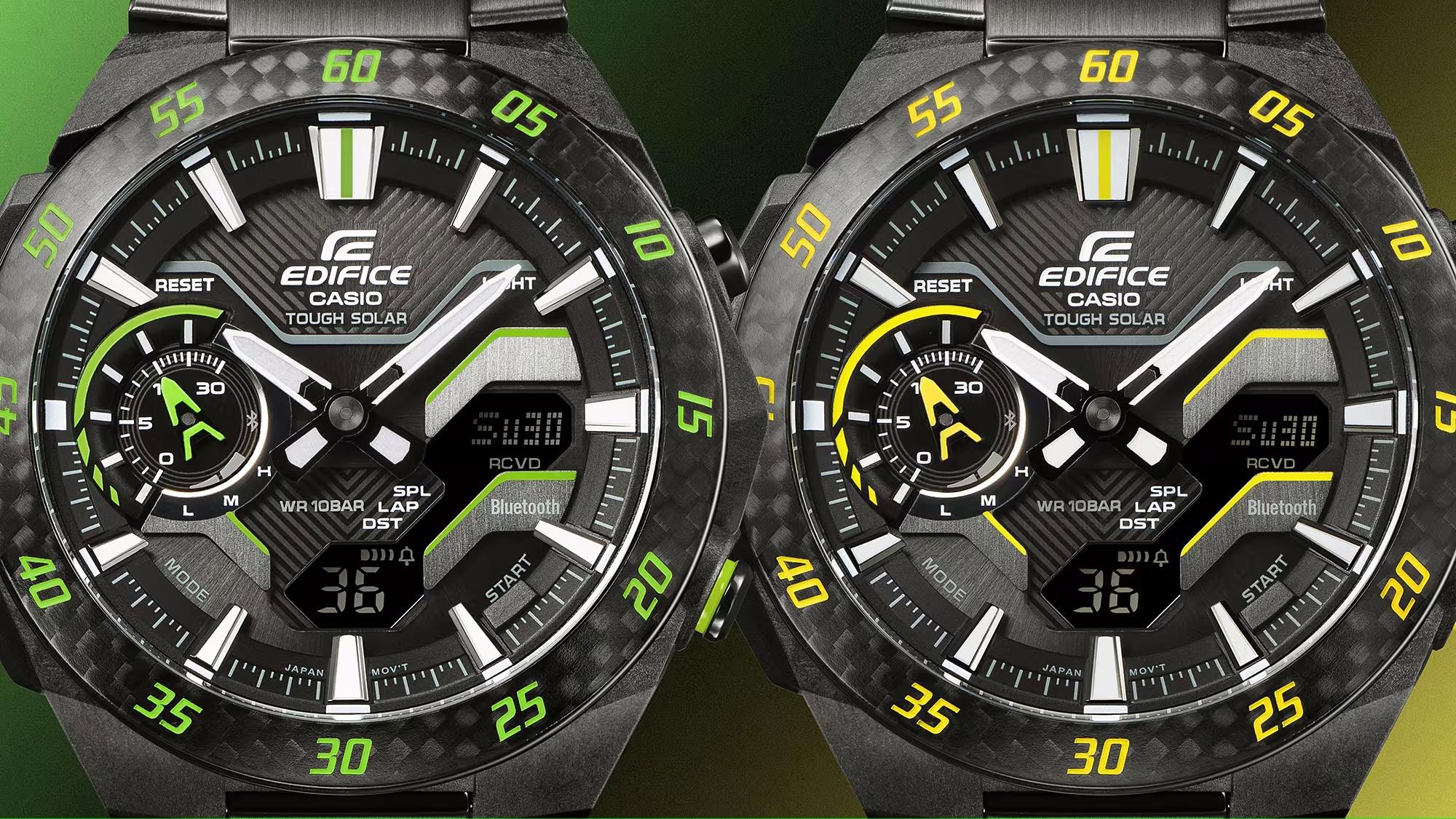 Casio ECB-2200RC-1A3EF zegarek - miniatura 5