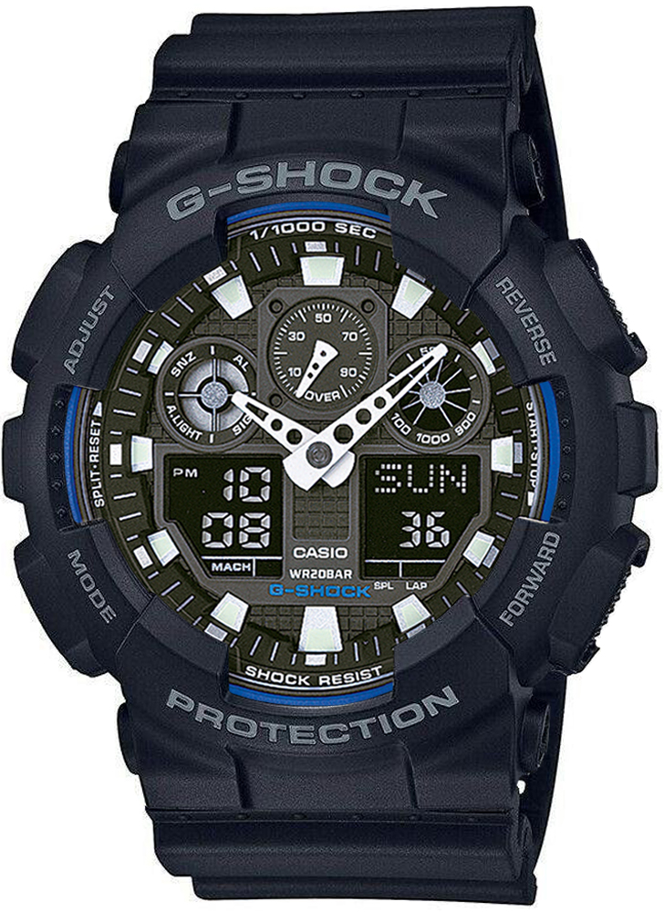 G-SHOCK GA-100B-7AER + BEZEL 10427816 + PASEK 10427899