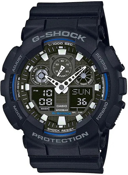 Casio GA-100B-7AER + BEZEL 10427816 + PASEK 10427899 - zdjęcie 1