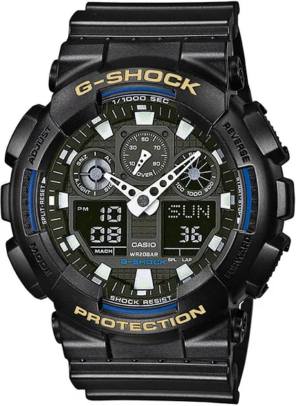Casio GA-100B-7AER + BEZEL 10467789 + PASEK 10467763 - zdjęcie 1