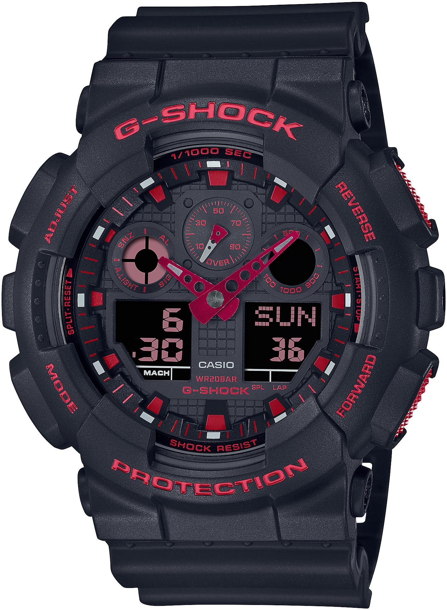 G-SHOCK G-Shock Red Spirit Series GA-100BNR-1AER