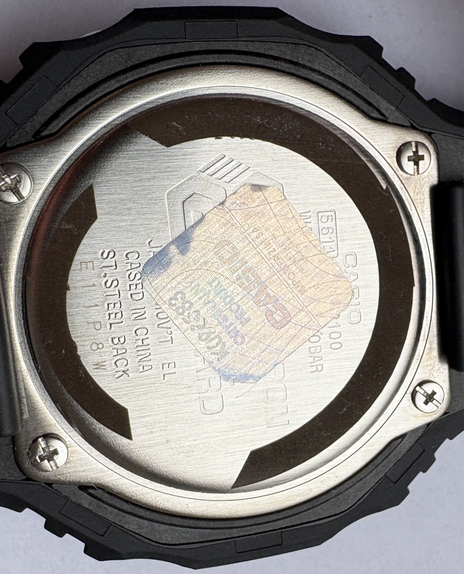 Casio GA-2100-1A2ER-POWYSTAWOWY zegarek męski G-SHOCK Original - miniatura 2