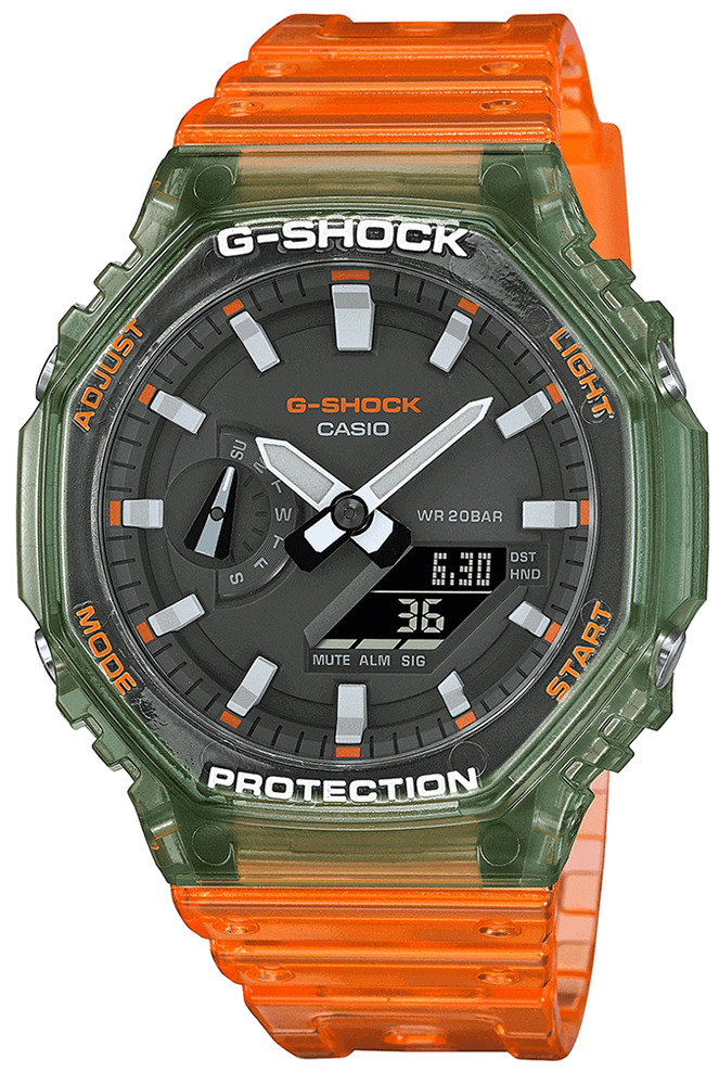 G-SHOCK Octagon HIDDEN COAST CasiOak Carbon Core Guard GA-2100HC-4AER