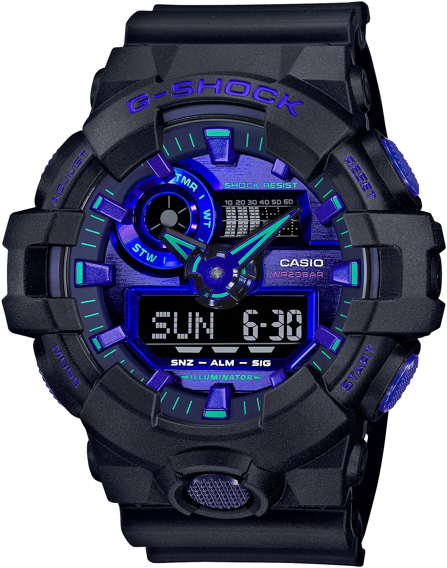 G-SHOCK VIRTUAL BLUE GA-700VB-1AER