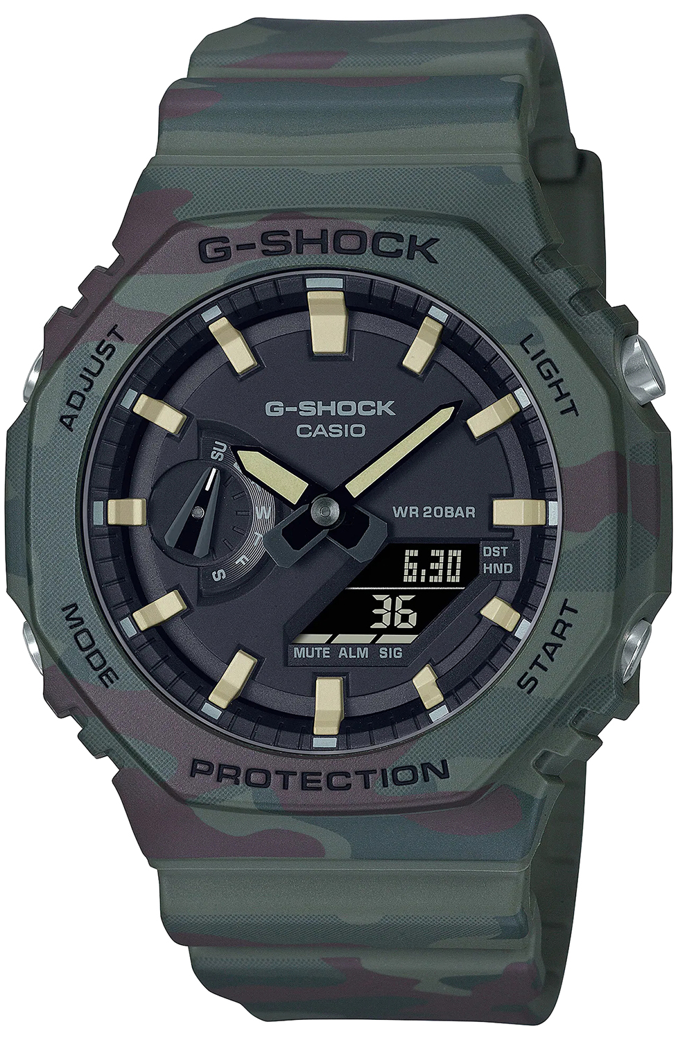 G-SHOCK Octagon Camo GAE-2100WE-3AER