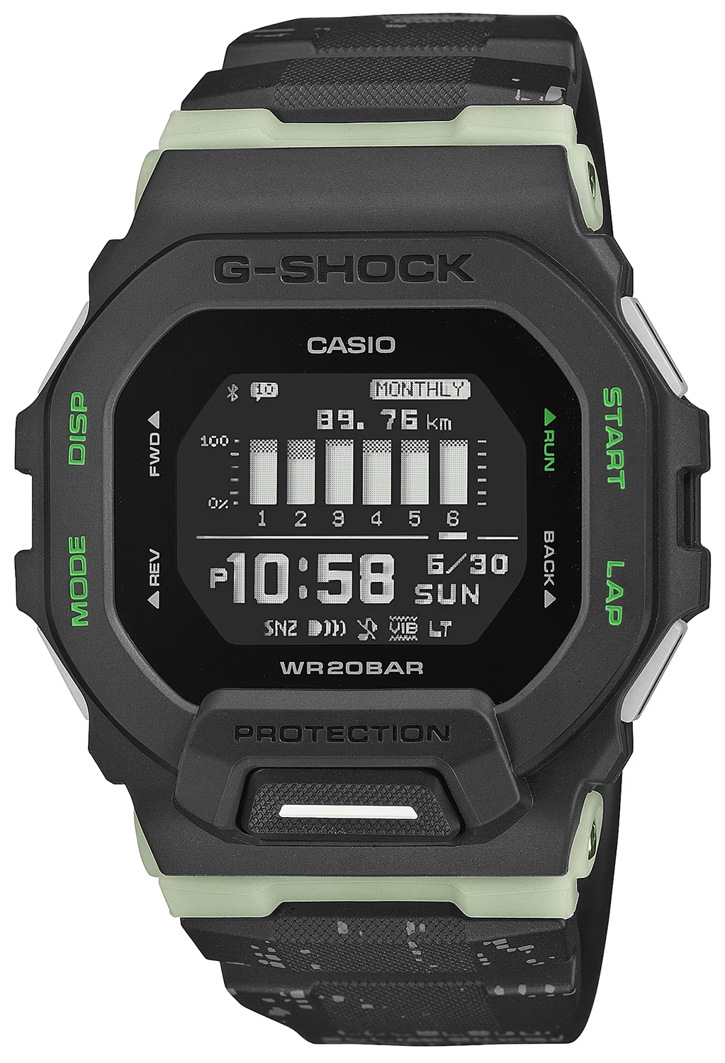 G-SHOCK G-Squad Bluetooth Sync Step Tracker GBD-200LM-1ER
