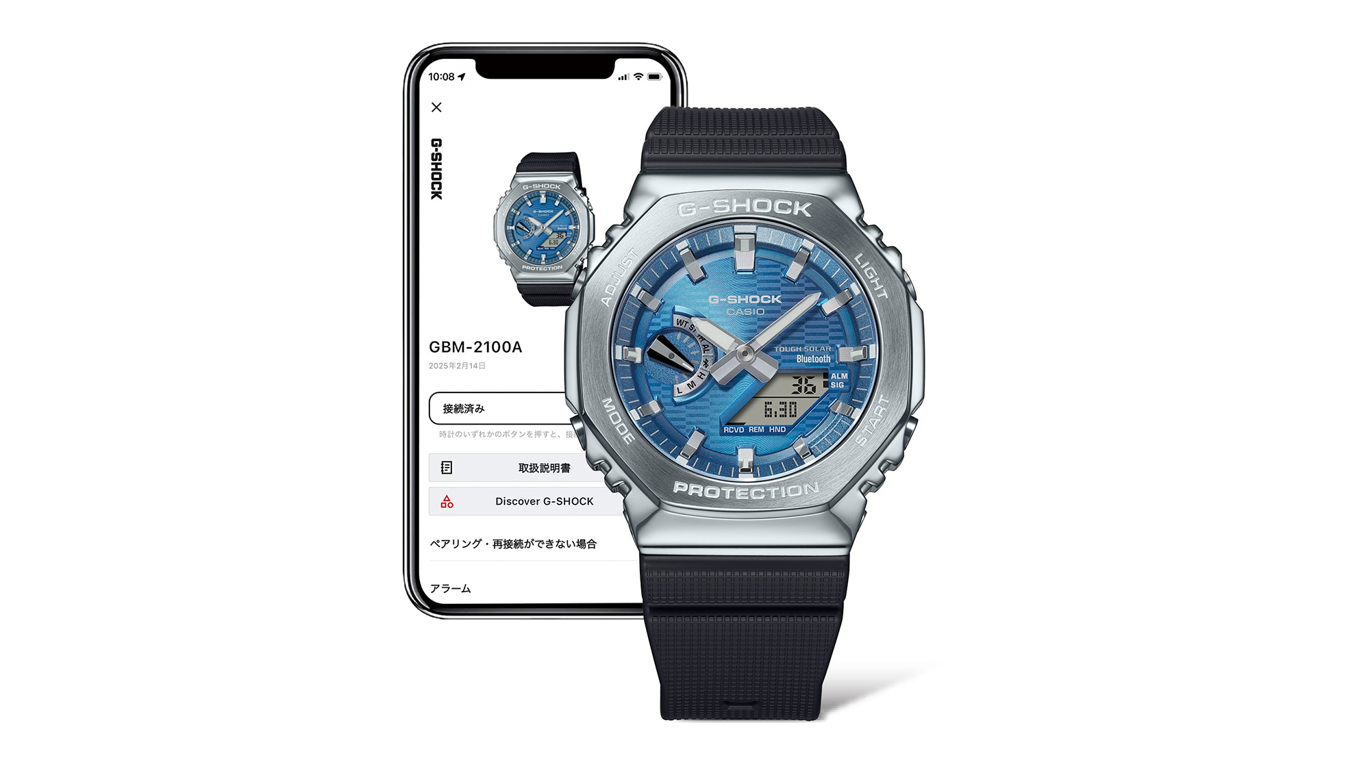 Casio GBM-2100A-2BER zegarek - miniatura 8