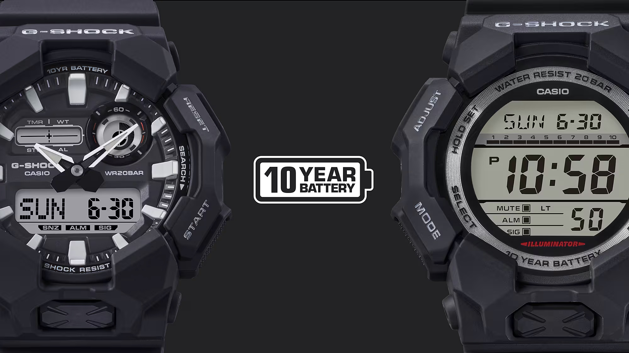 Casio GD-010-1A1ER zegarek