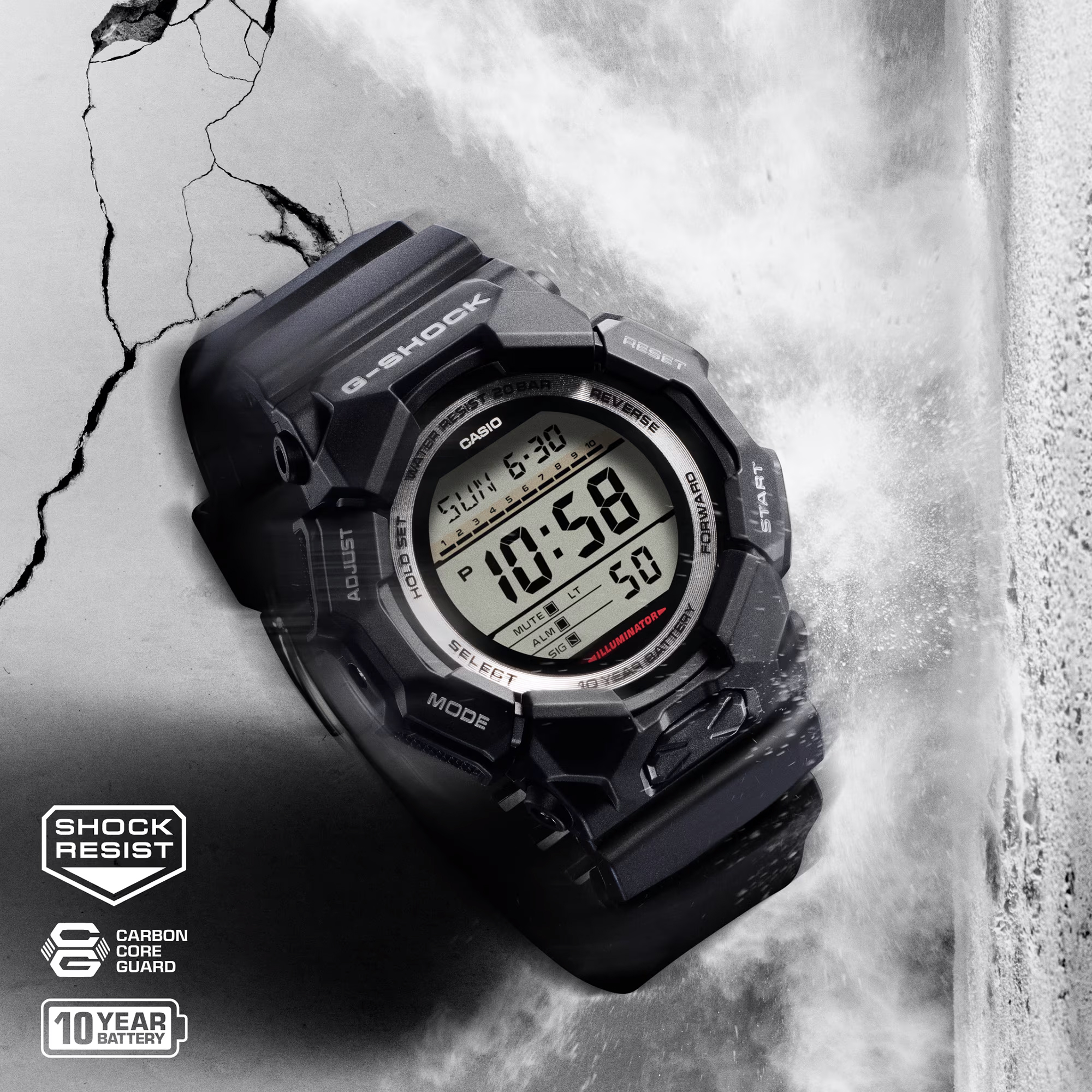 Casio GD-010-1A1ER zegarek
