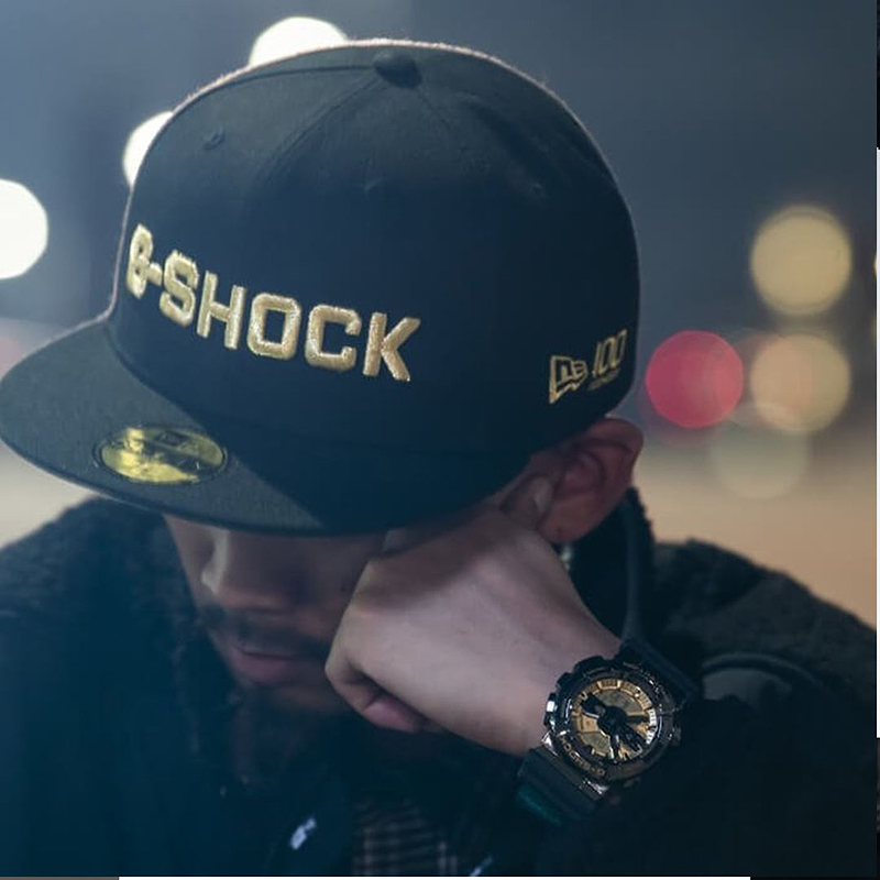 Casio GM-110NE-1AER G-SHOCK Original sportowy zegarek złoty - miniatura 9