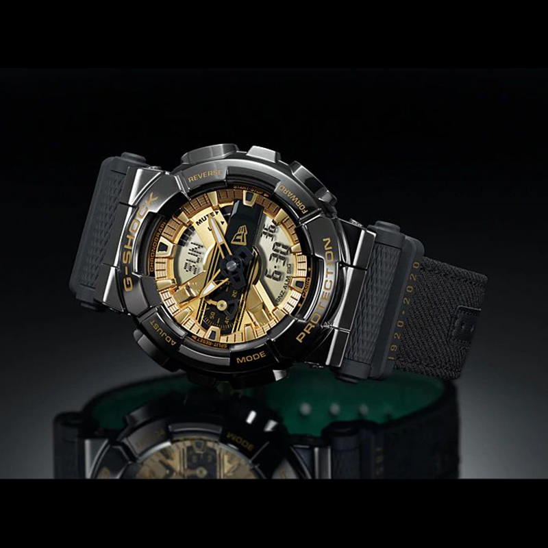 Casio GM-110NE-1AER męski zegarek G-SHOCK Original pasek - miniatura 3