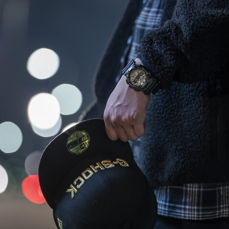 Casio GM-110NE-1AER zegarek męski sportowy G-SHOCK Original pasek - miniatura 10