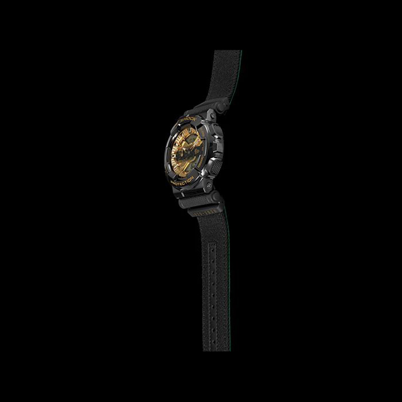 Casio GM-110NE-1AER zegarek złoty sportowy G-SHOCK Original pasek - miniatura 5