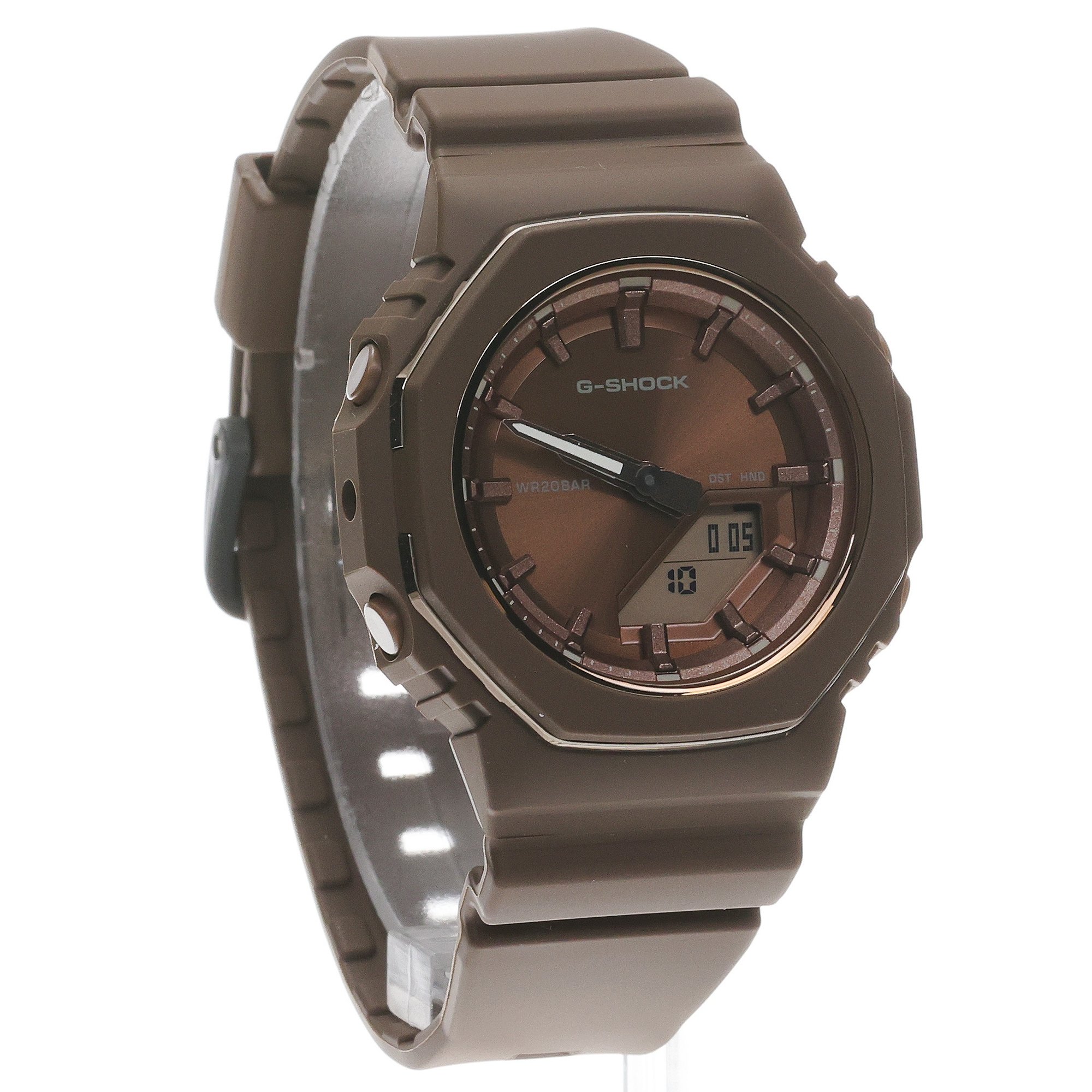 Casio GMA-P2110B-5AER Analogowo - cyfrowe sportowy zegarek brązowy - miniatura 3