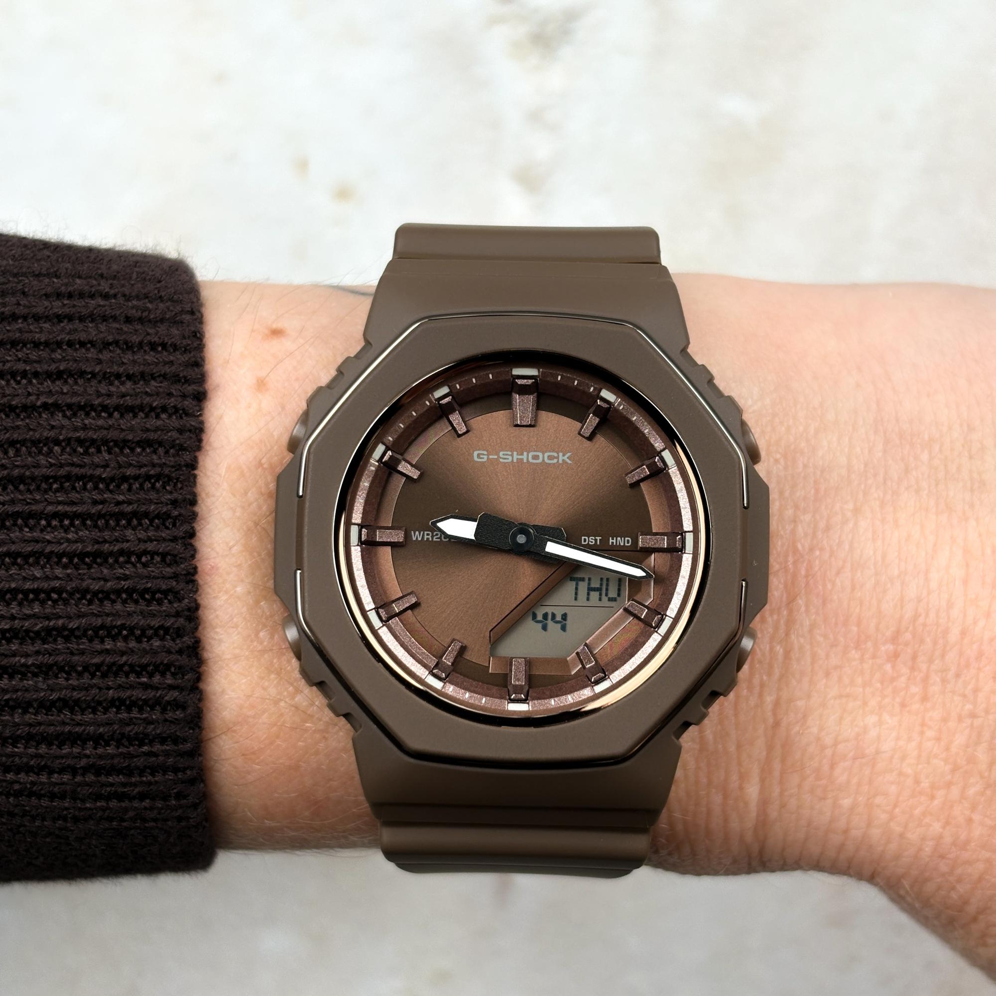 Casio GMA-P2110B-5AER Analogowo - cyfrowe zegarek damski sportowy mineralne - miniatura 8