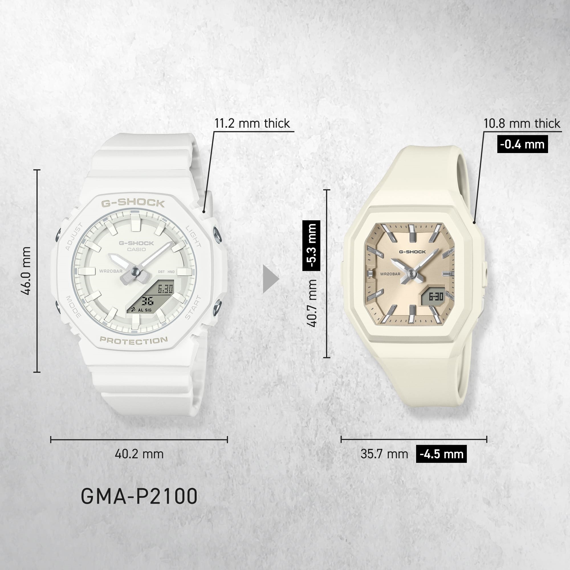 Casio GMA-S160-2BER zegarek - miniatura 9