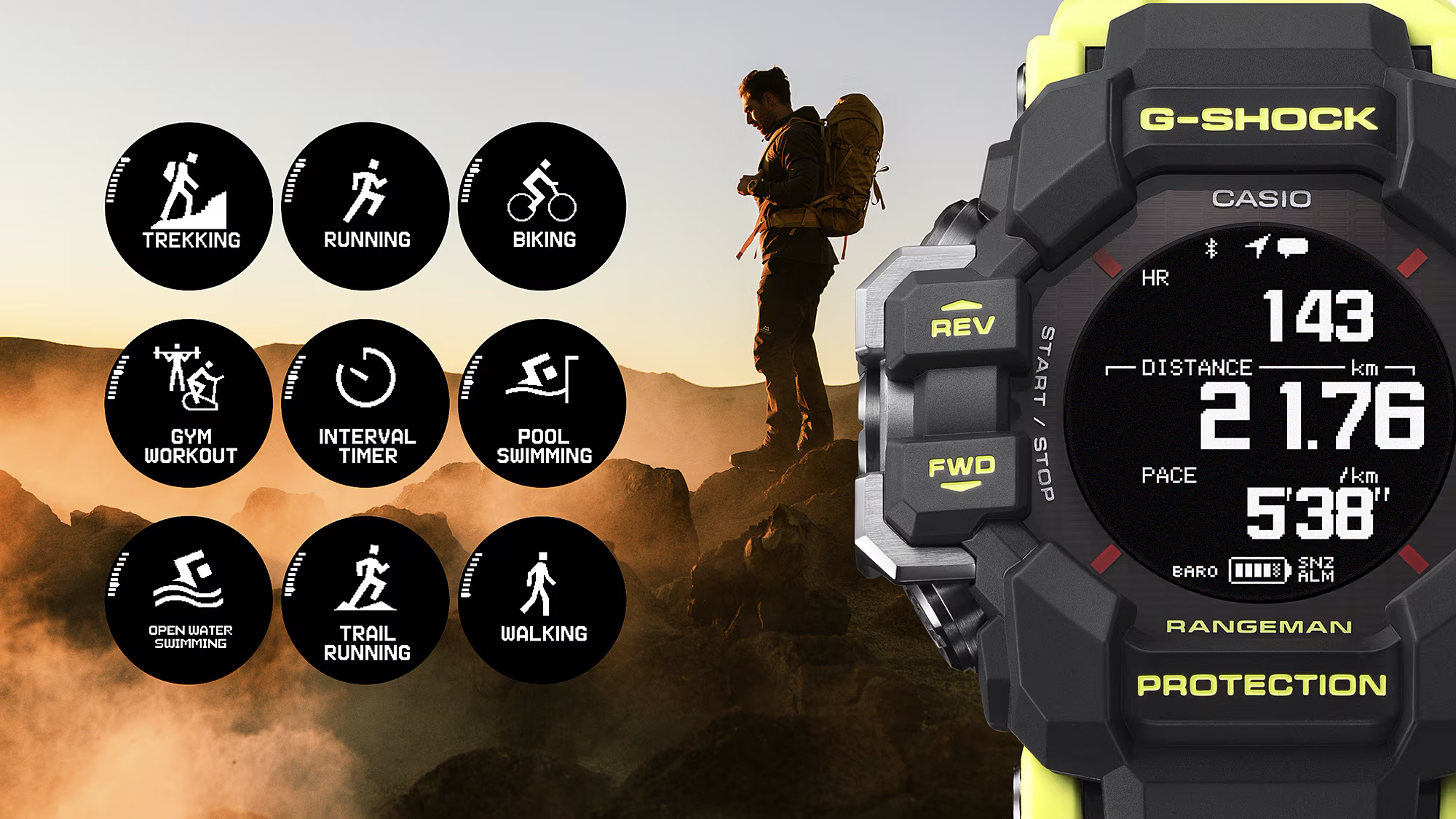 Casio GPR-H1000RY-1A9ER zegarek