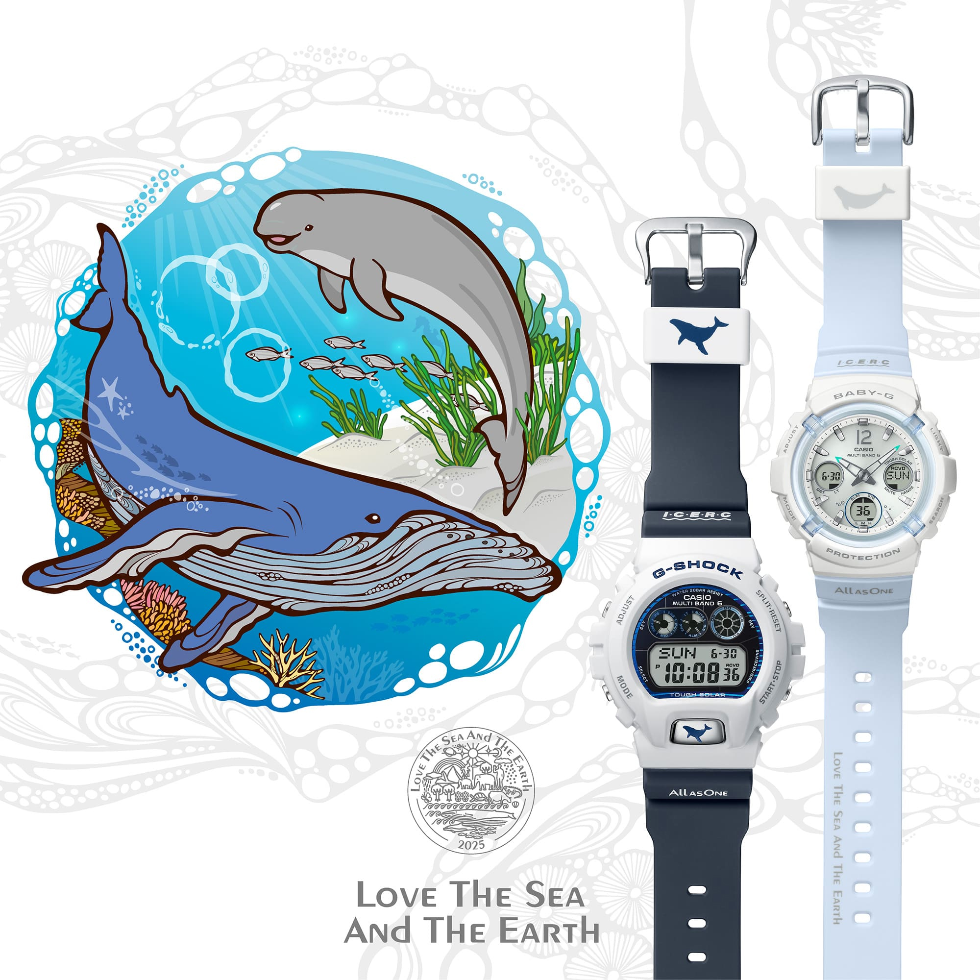 Casio x I.C.E.R.C. Love the Sea and the Earth Special Edition dwa nowe modele