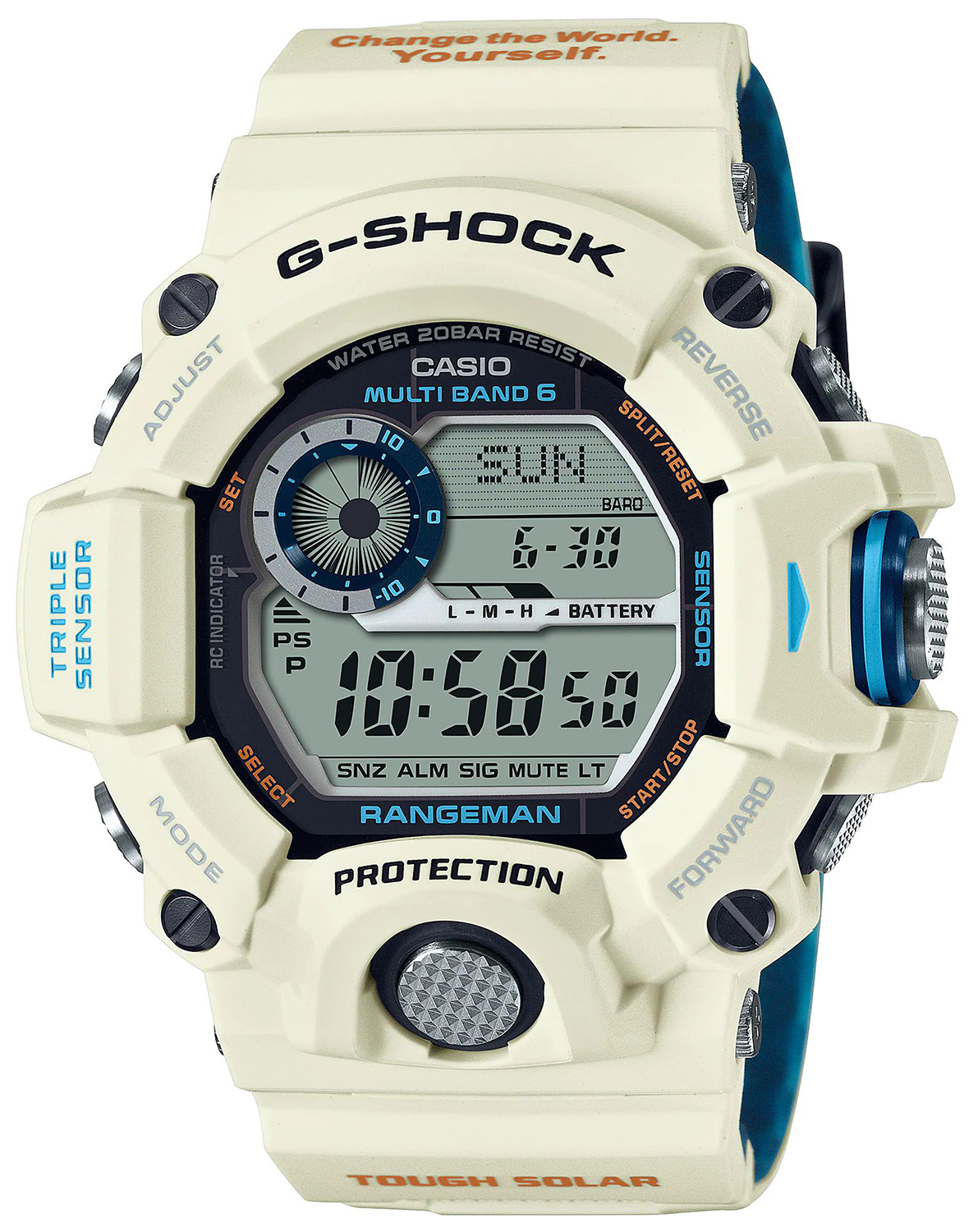 G-SHOCK MASTER OF G - LAND RANGEMAN Love The Sea And The Earth GW-9408KJ-7ER