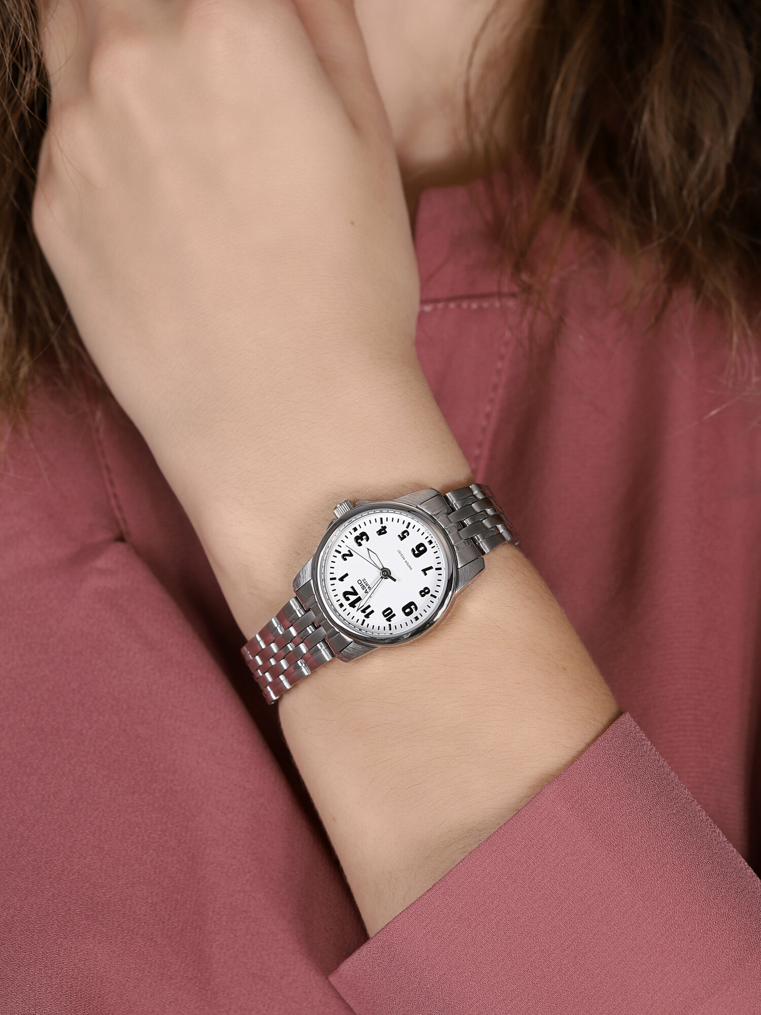Casio LTP-1260D-7B damski zegarek Klasyczne bransoleta