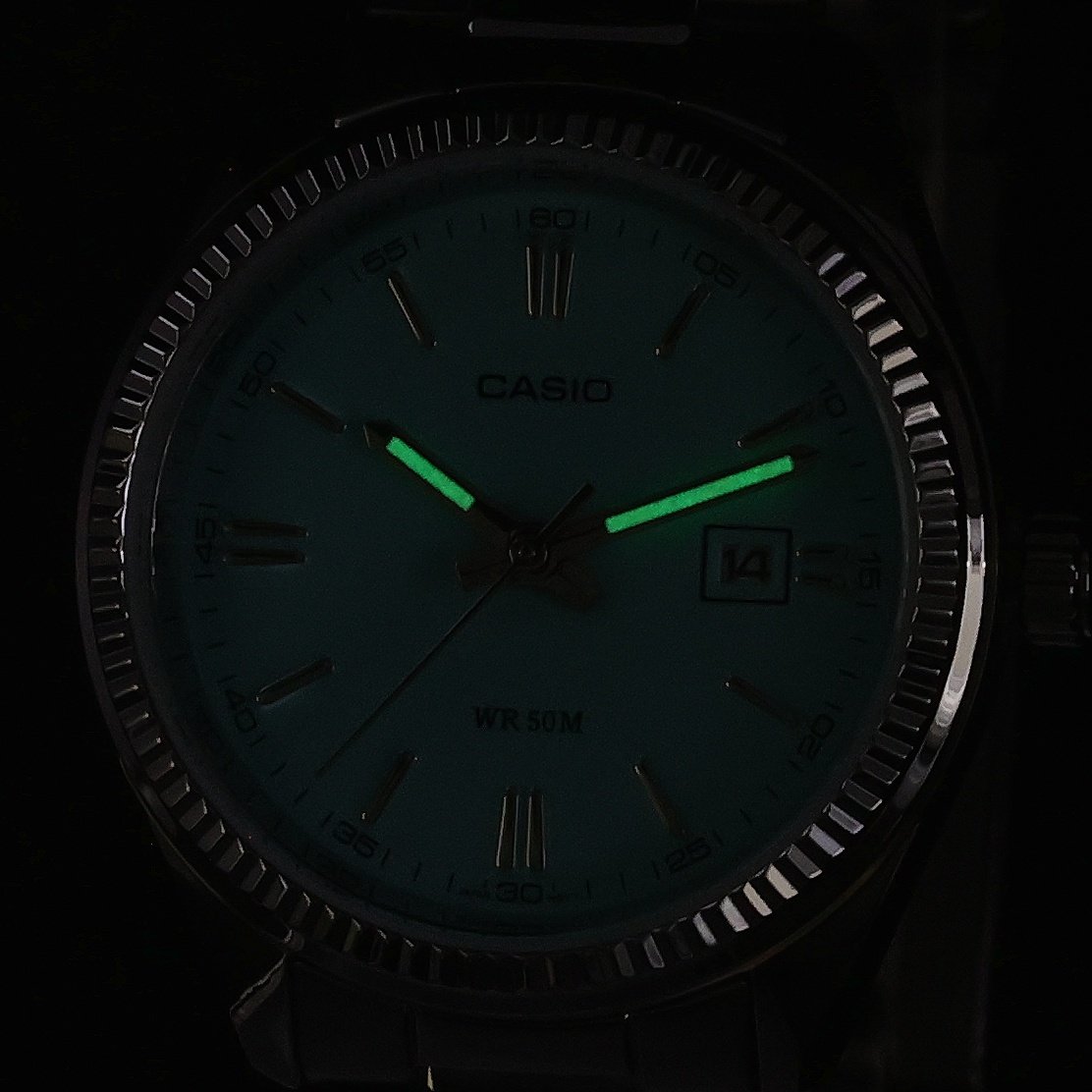 Casio LTP-1302PD-2A2VEF zegarek srebrny klasyczny Klasyczne bransoleta - miniatura 5