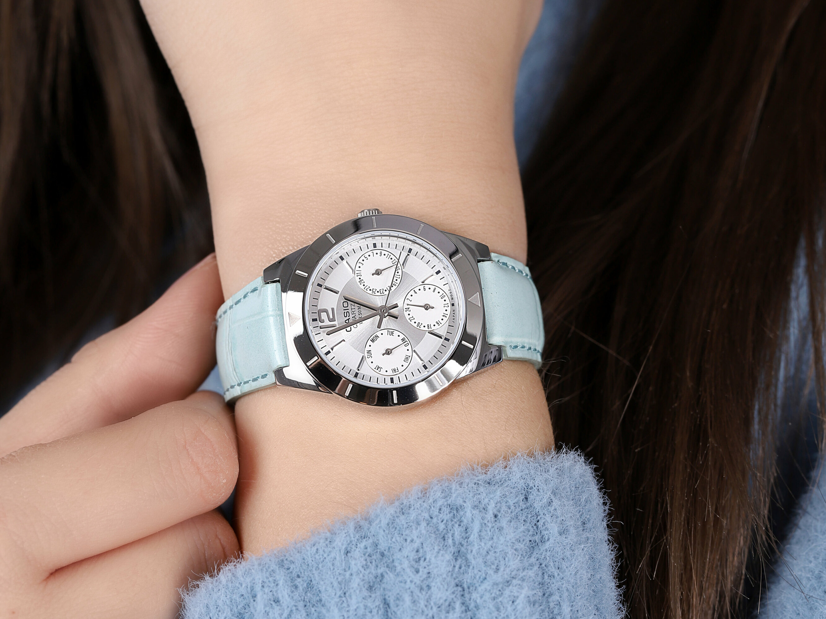 Casio LTP-2069L-7A2 damski zegarek Klasyczne pasek